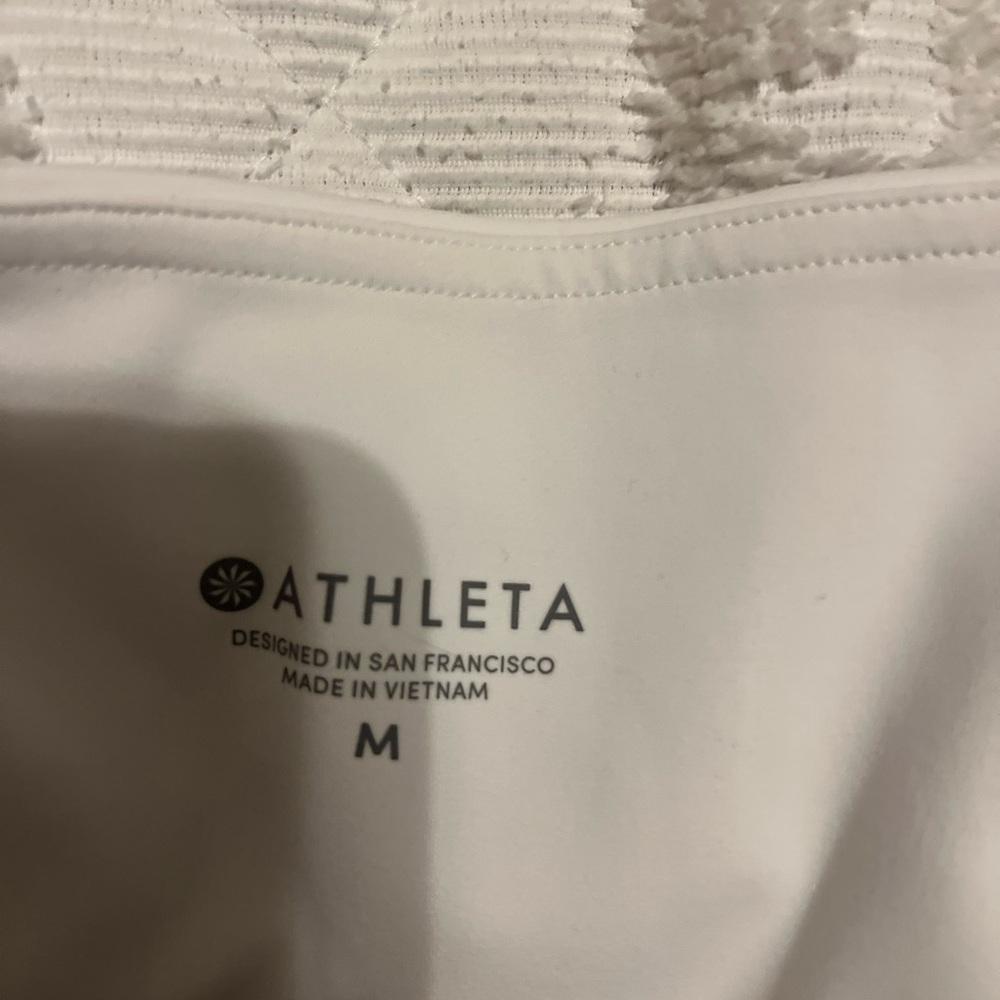 White yoga pants